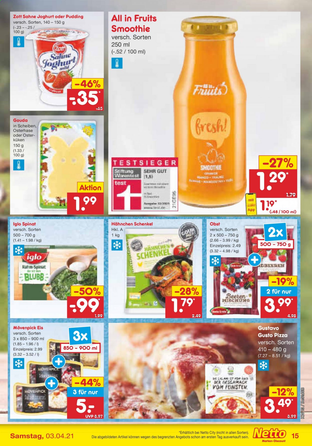 Netto Marken-Discount Prospekte  - 29.03.2021 - 3.04.2021. Seite 15