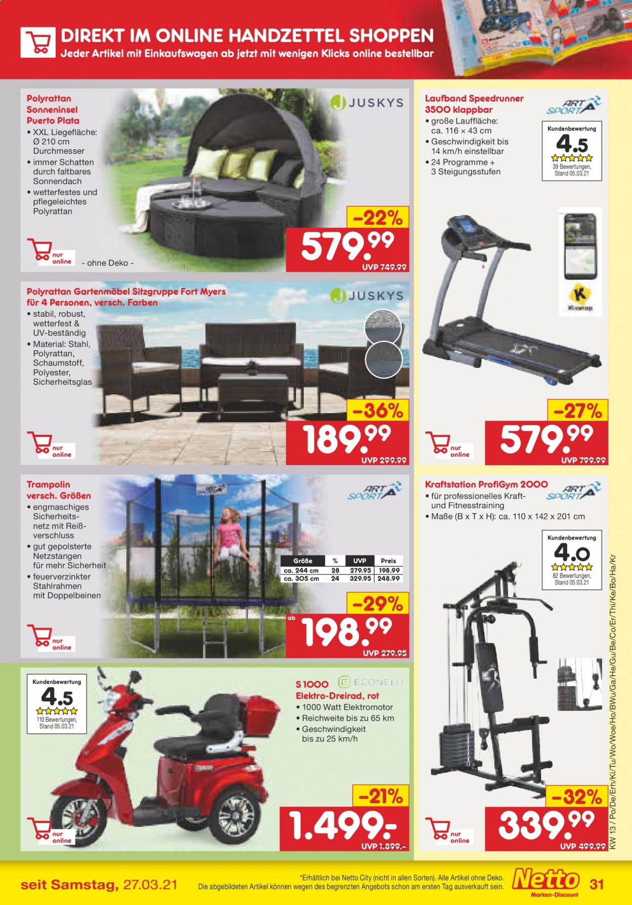Netto Marken-Discount Prospekte  - 29.03.2021 - 3.04.2021. Seite 31