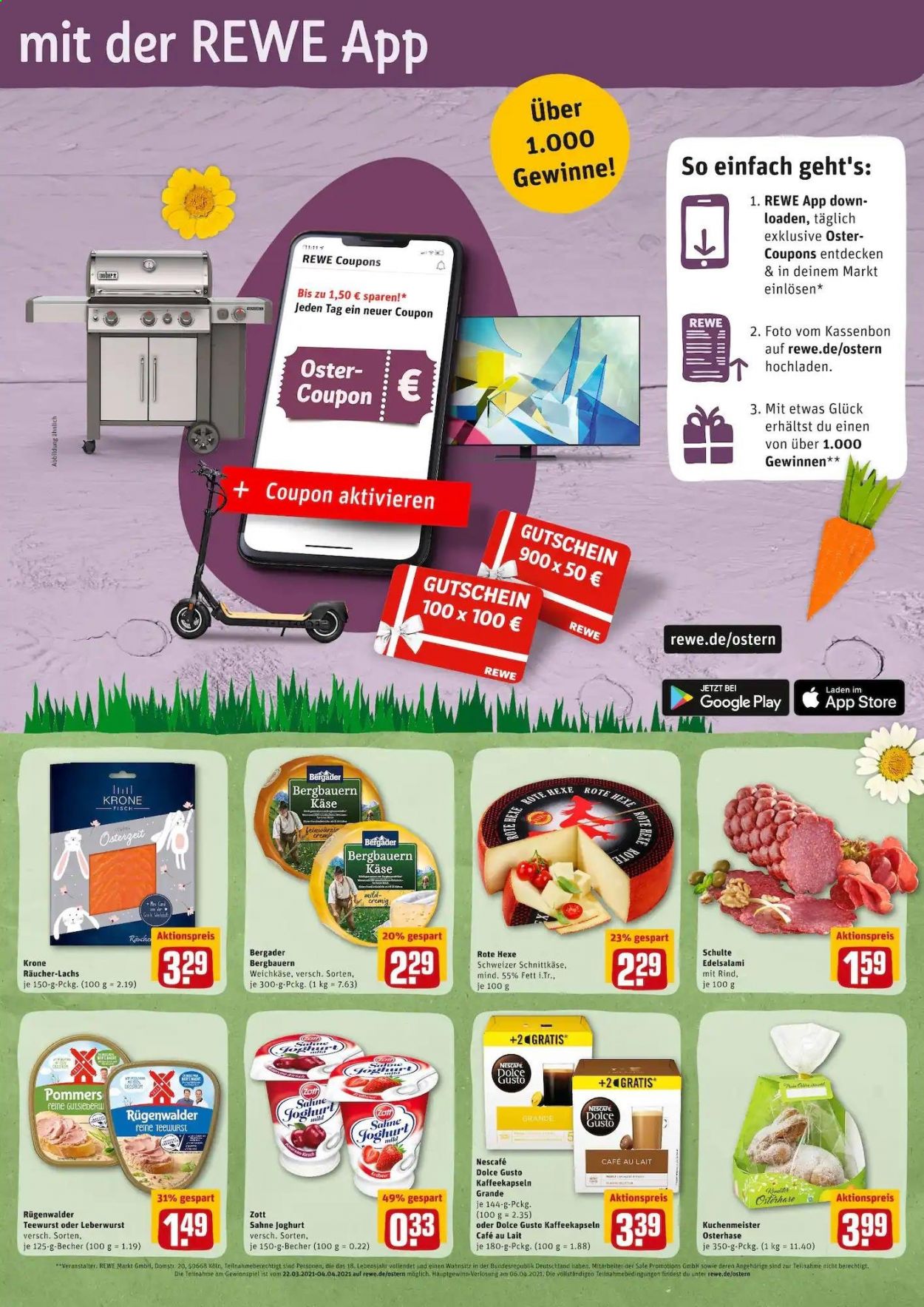 REWE Prospekte  - 29.03.2021 - 3.04.2021. Seite 3