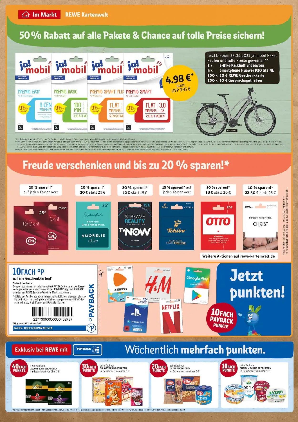 REWE Prospekte  - 29.03.2021 - 3.04.2021. Seite 22