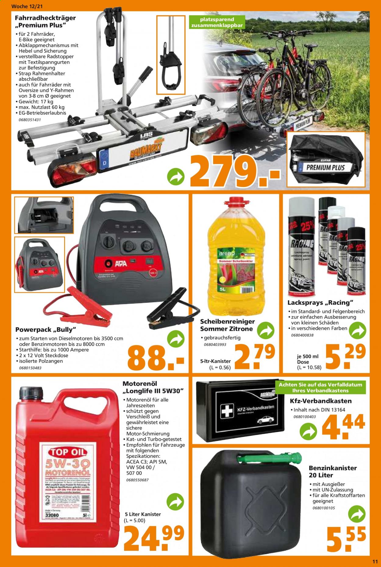 Globus Baumarkt Prospekte  - 23.03.2021 - 30.03.2021. Seite 11
