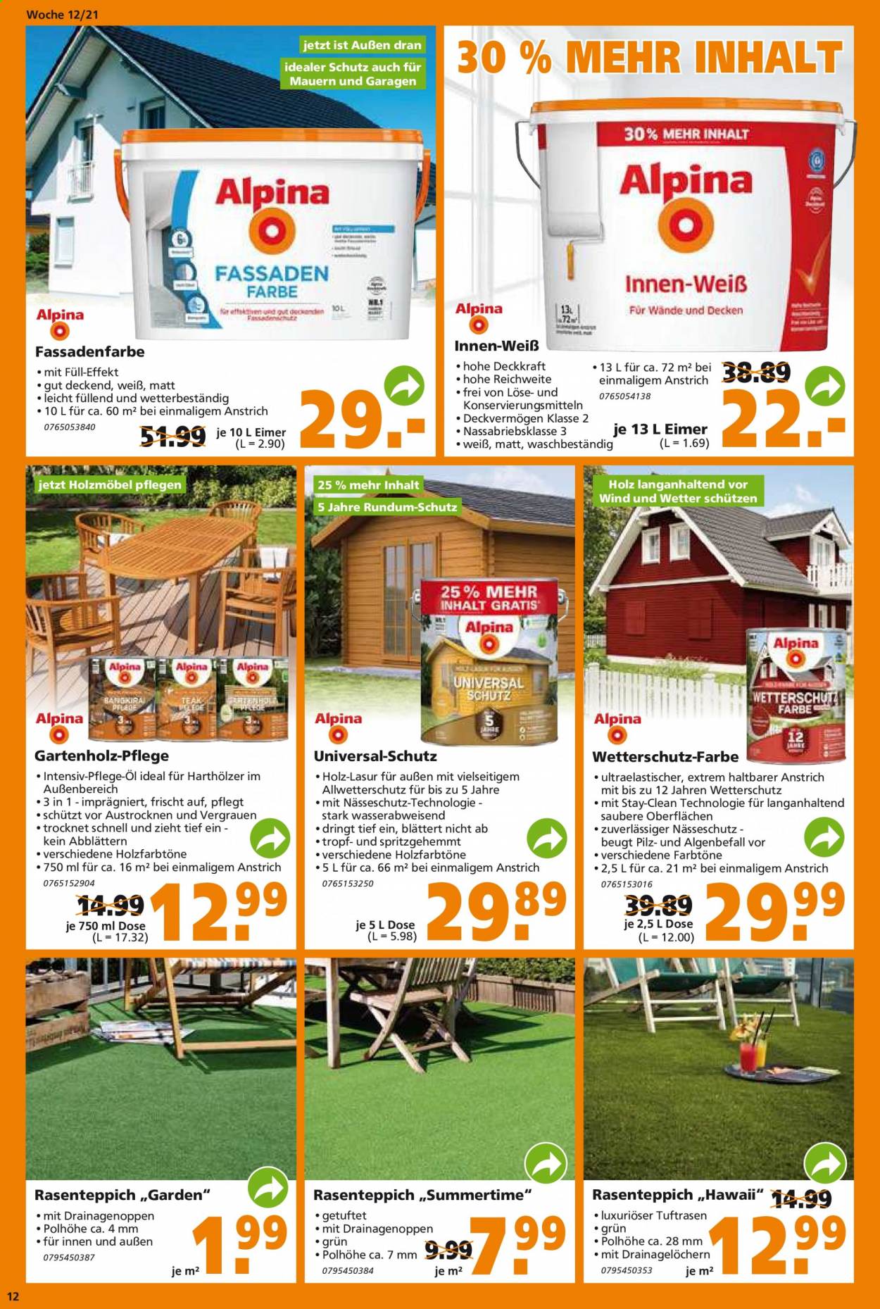 Globus Baumarkt Prospekte  - 23.03.2021 - 30.03.2021. Seite 12