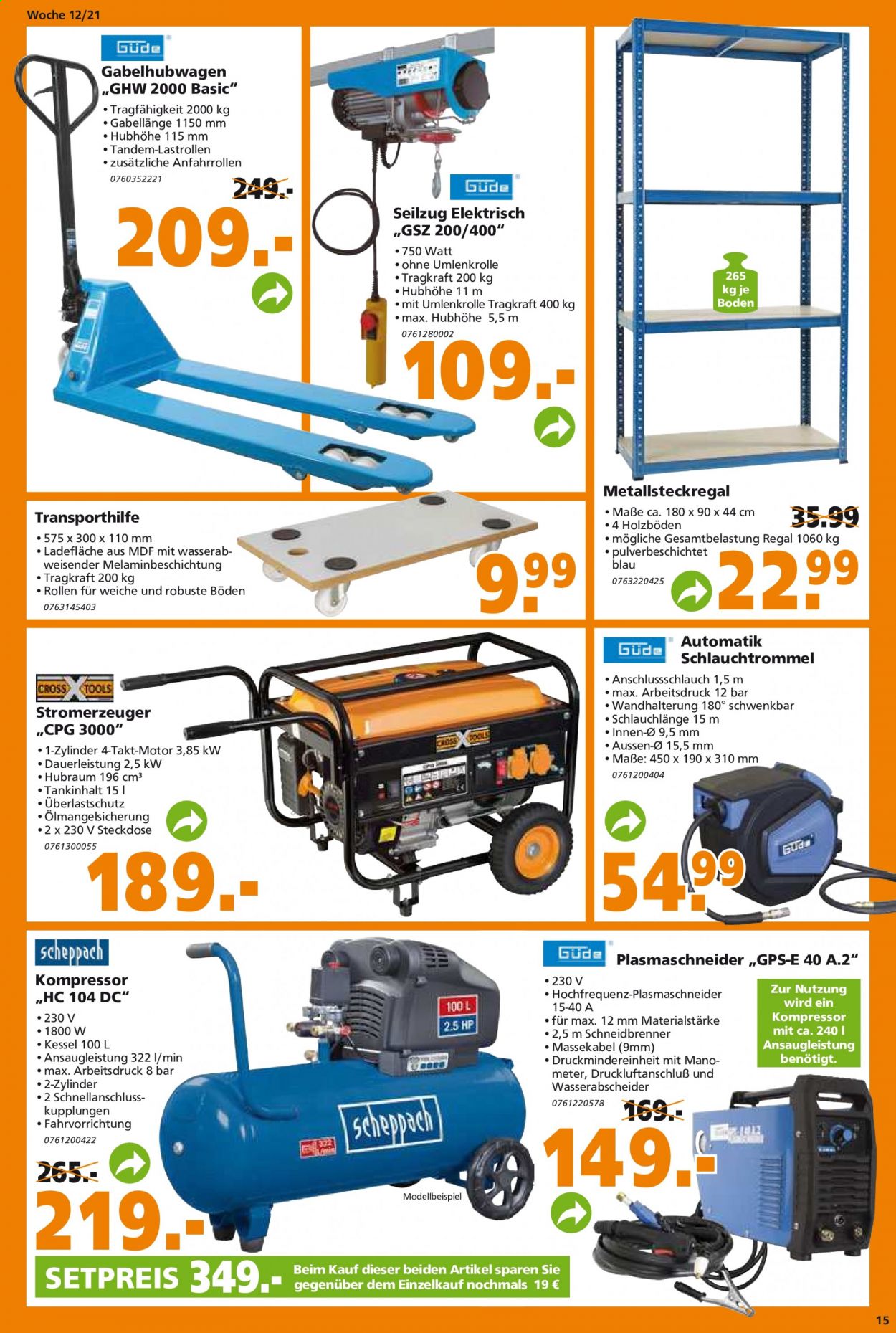 Globus Baumarkt Prospekte  - 23.03.2021 - 30.03.2021. Seite 15