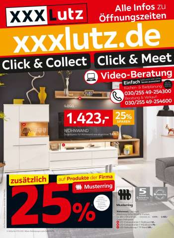 Prospekte XXXLutz - 29.3.2021 - 4.4.2021.