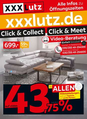 Prospekte XXXLutz - 29.3.2021 - 4.4.2021.
