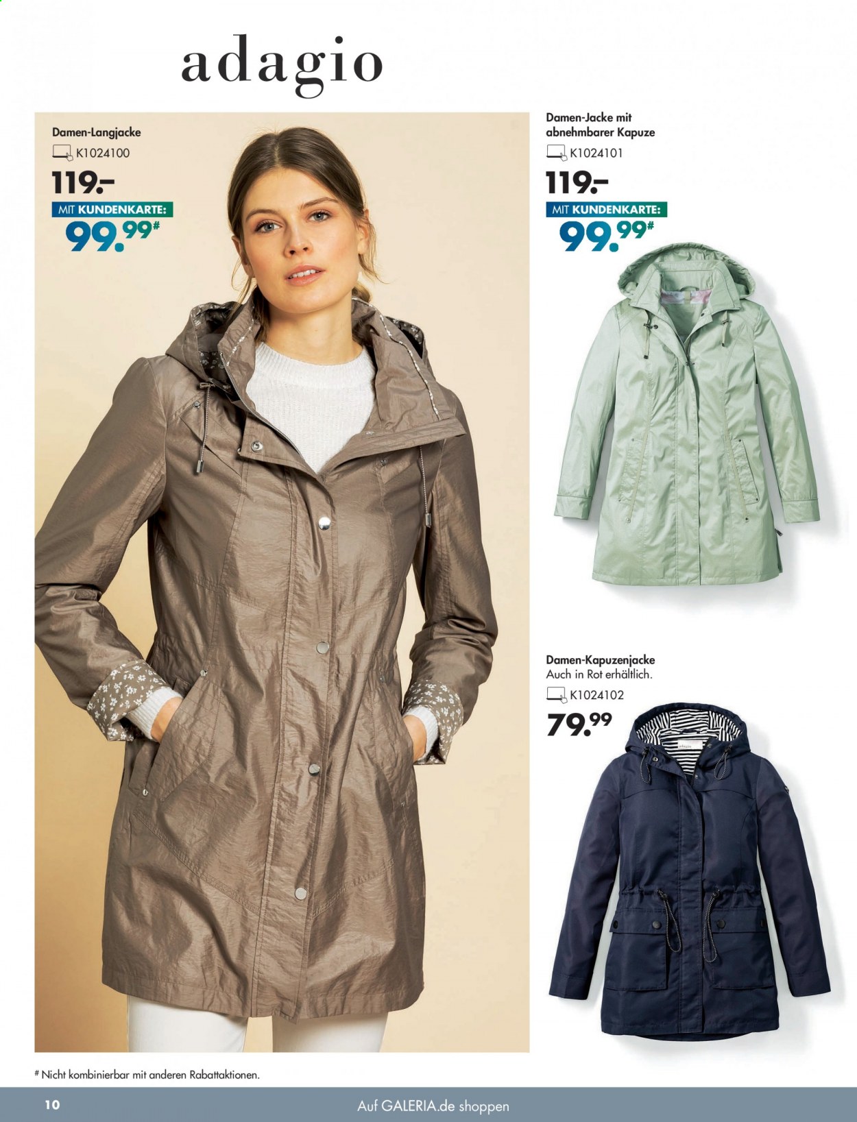 GALERIA Karstadt Kaufhof Prospekte  - 29.03.2021 - 5.04.2021. Seite 10