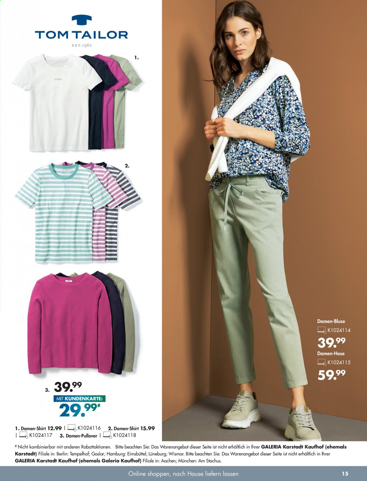 GALERIA Karstadt Kaufhof Prospekte  - 29.03.2021 - 5.04.2021. Seite 15