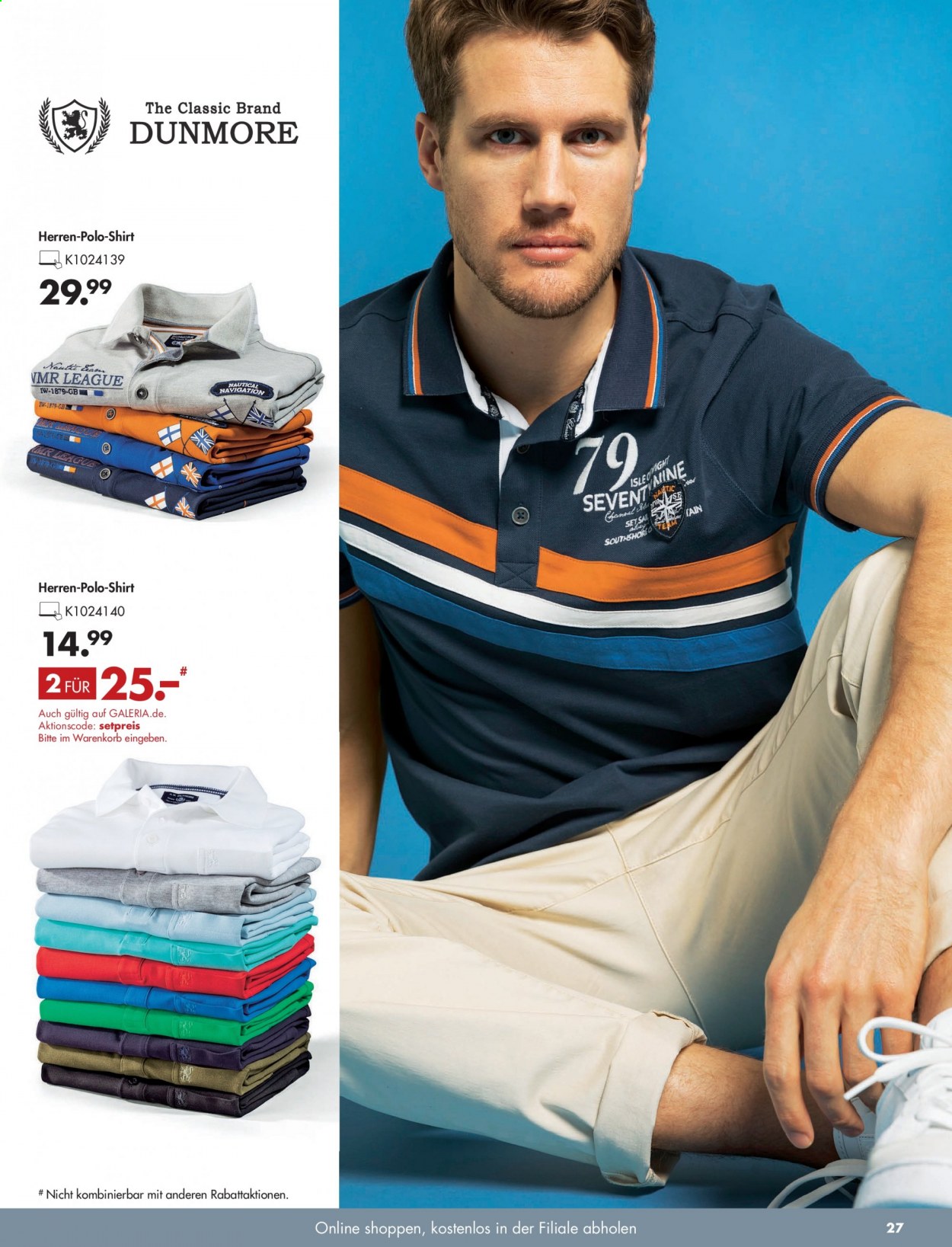 GALERIA Karstadt Kaufhof Prospekte  - 29.03.2021 - 5.04.2021. Seite 27