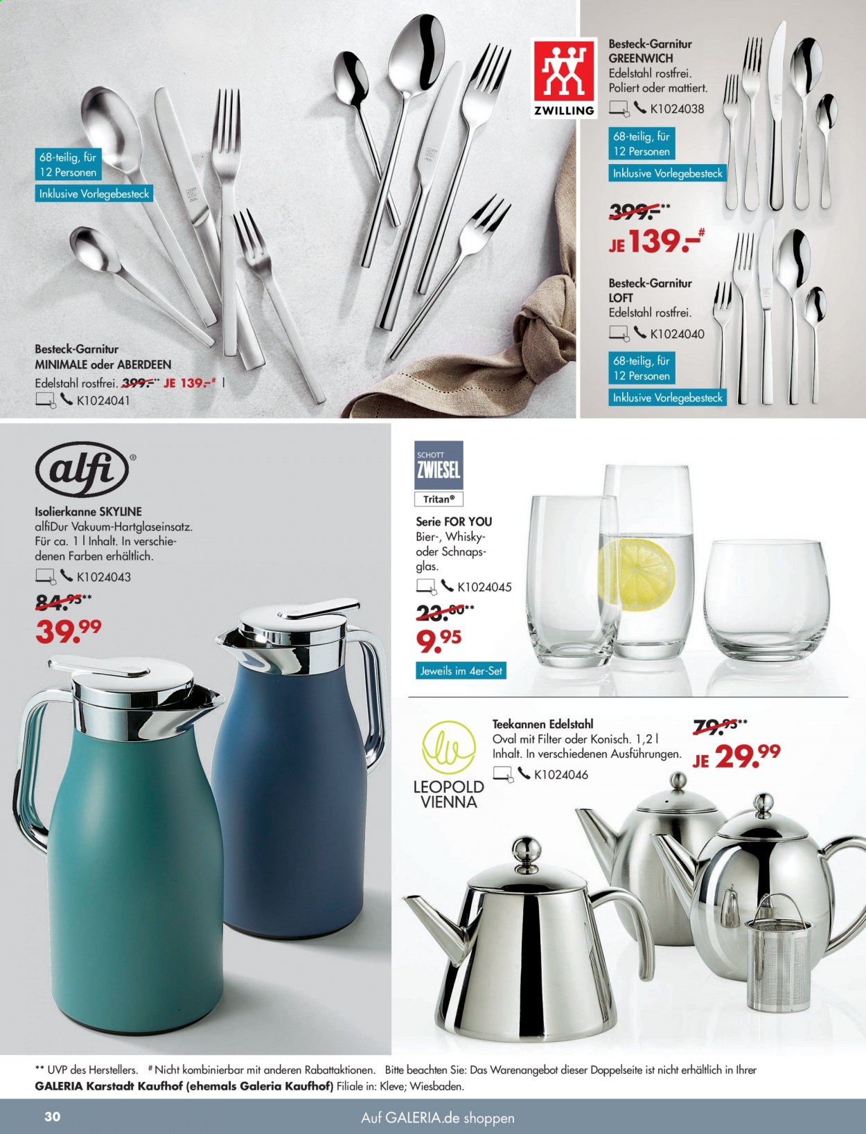 GALERIA Karstadt Kaufhof Prospekte  - 29.03.2021 - 5.04.2021. Seite 30