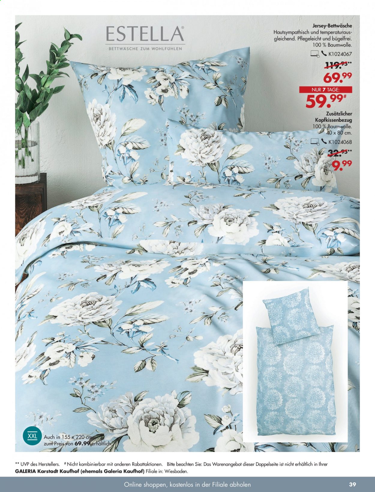 GALERIA Karstadt Kaufhof Prospekte  - 29.03.2021 - 5.04.2021. Seite 39
