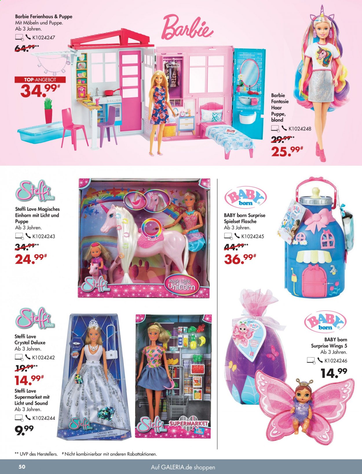 GALERIA Karstadt Kaufhof Prospekte  - 29.03.2021 - 5.04.2021. Seite 50