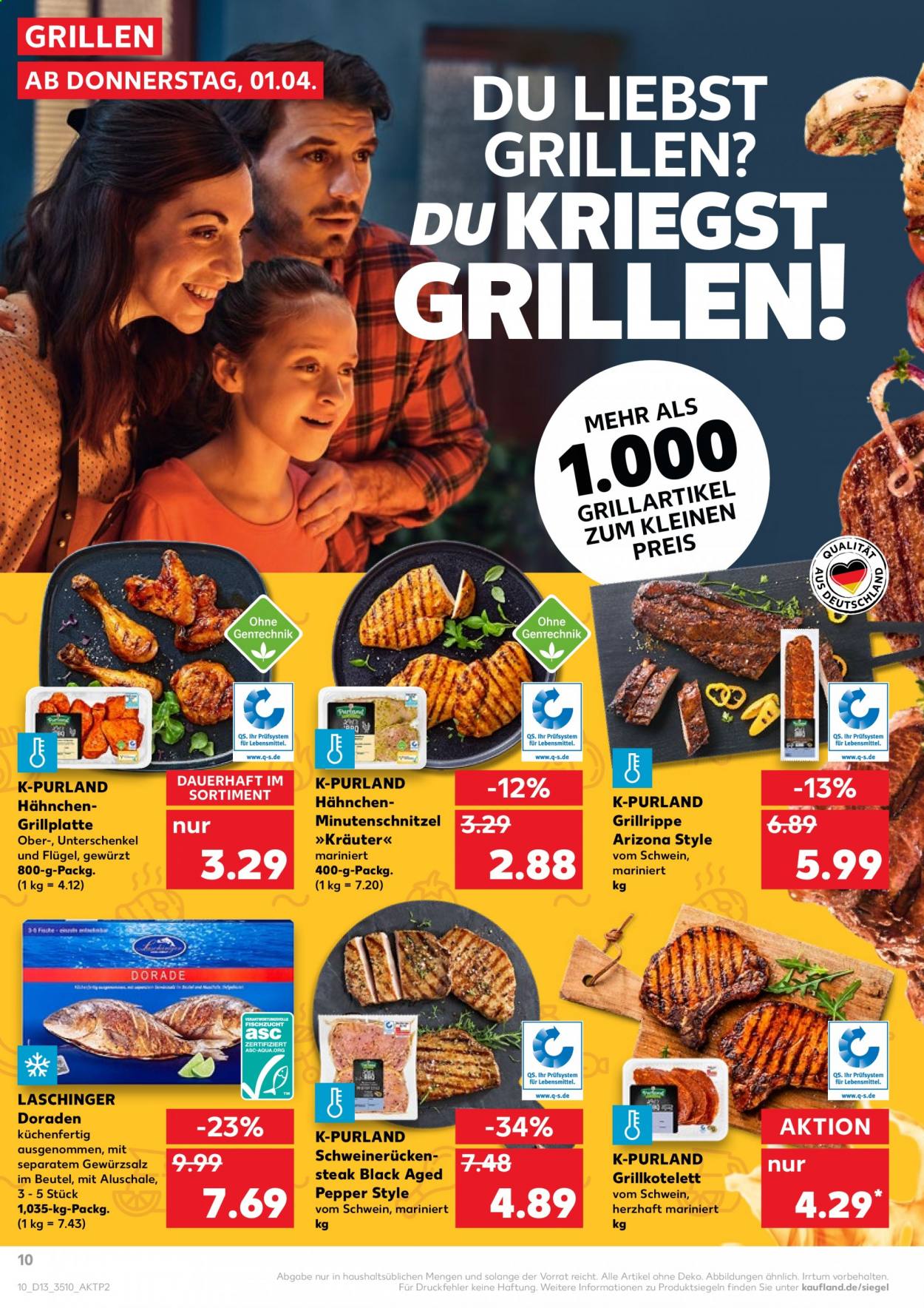 Kaufland Prospekte  - 1.04.2021 - 7.04.2021. Seite 10