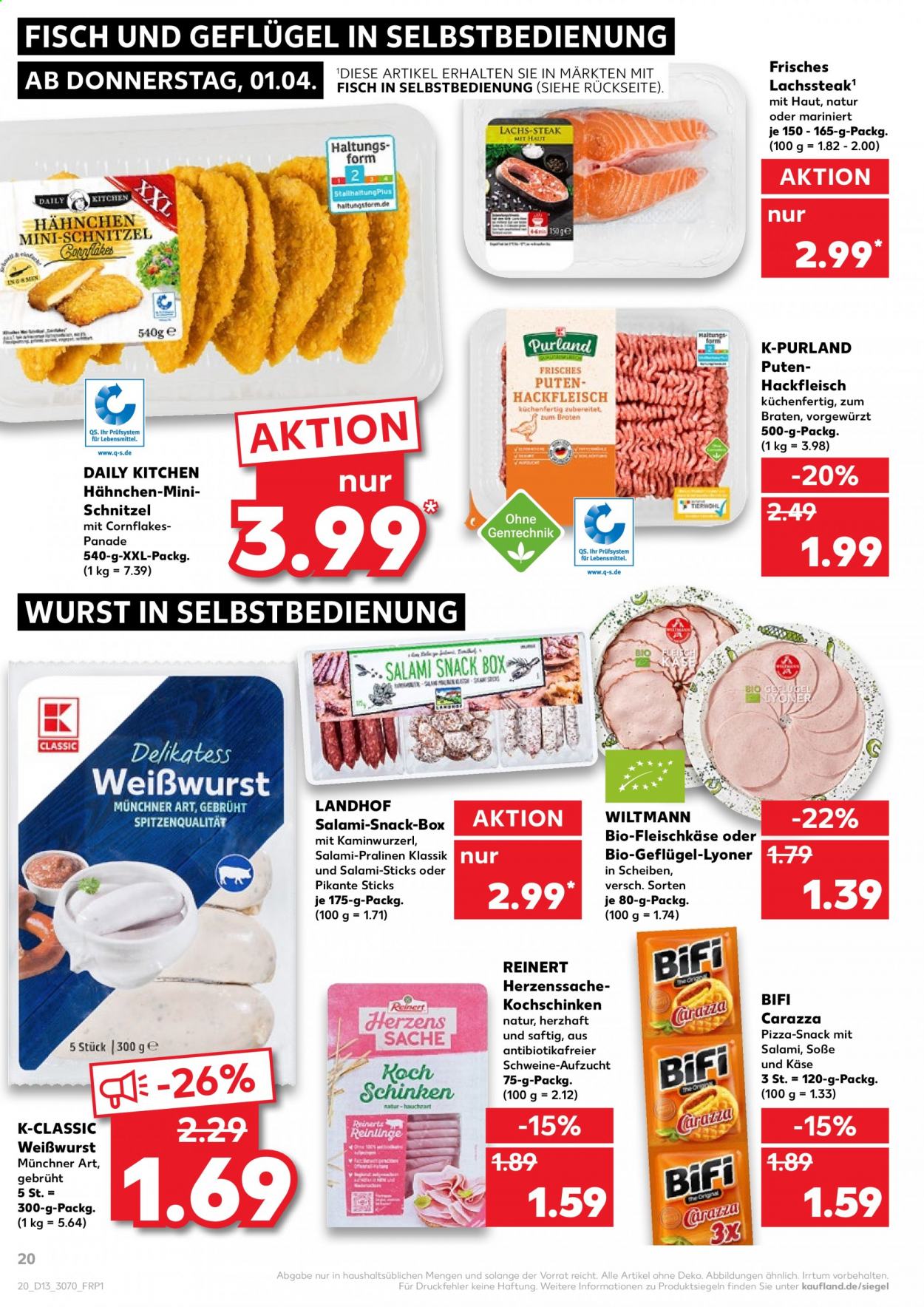 Kaufland Prospekte  - 1.04.2021 - 7.04.2021. Seite 20