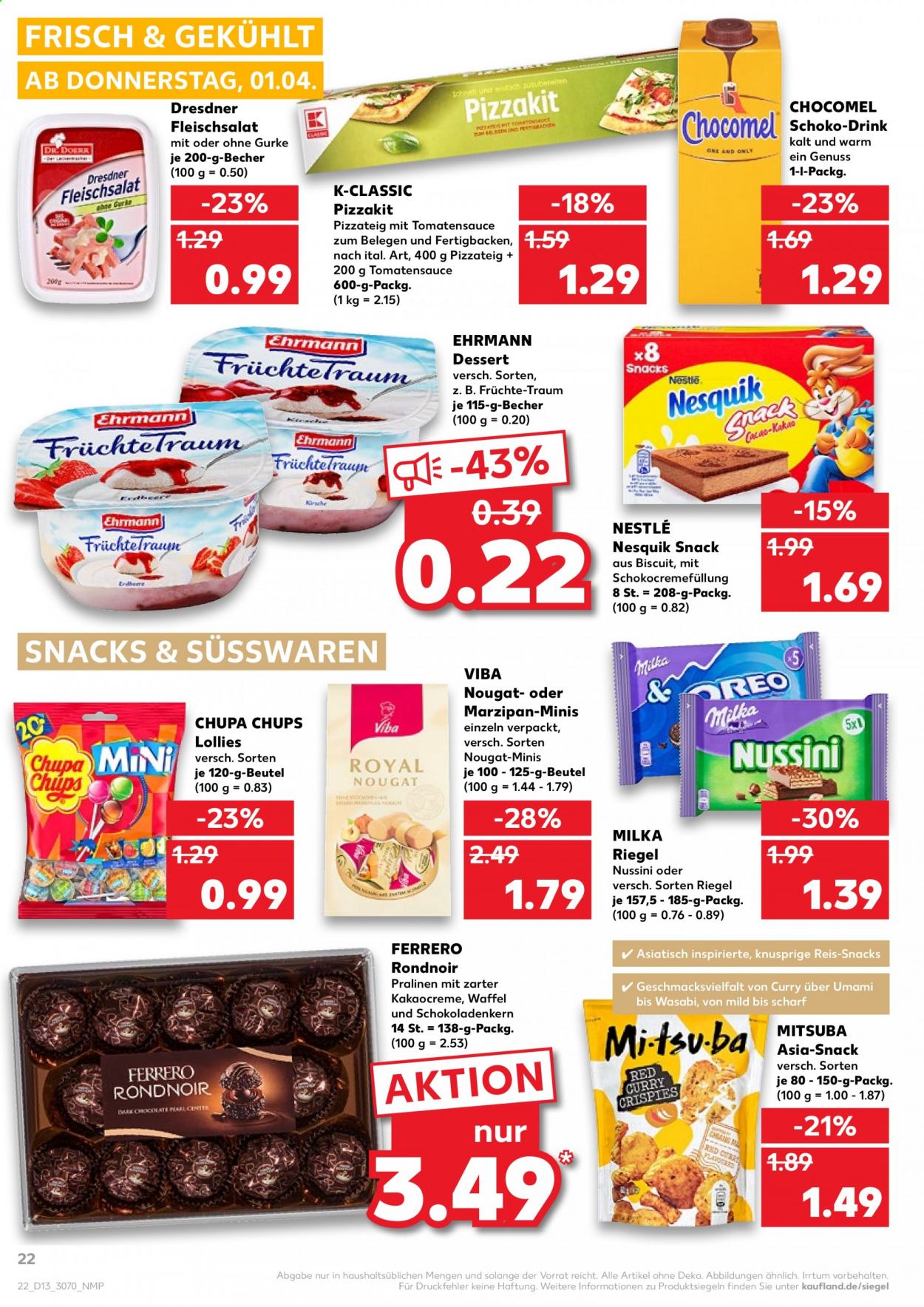 Kaufland Prospekte  - 1.04.2021 - 7.04.2021. Seite 22