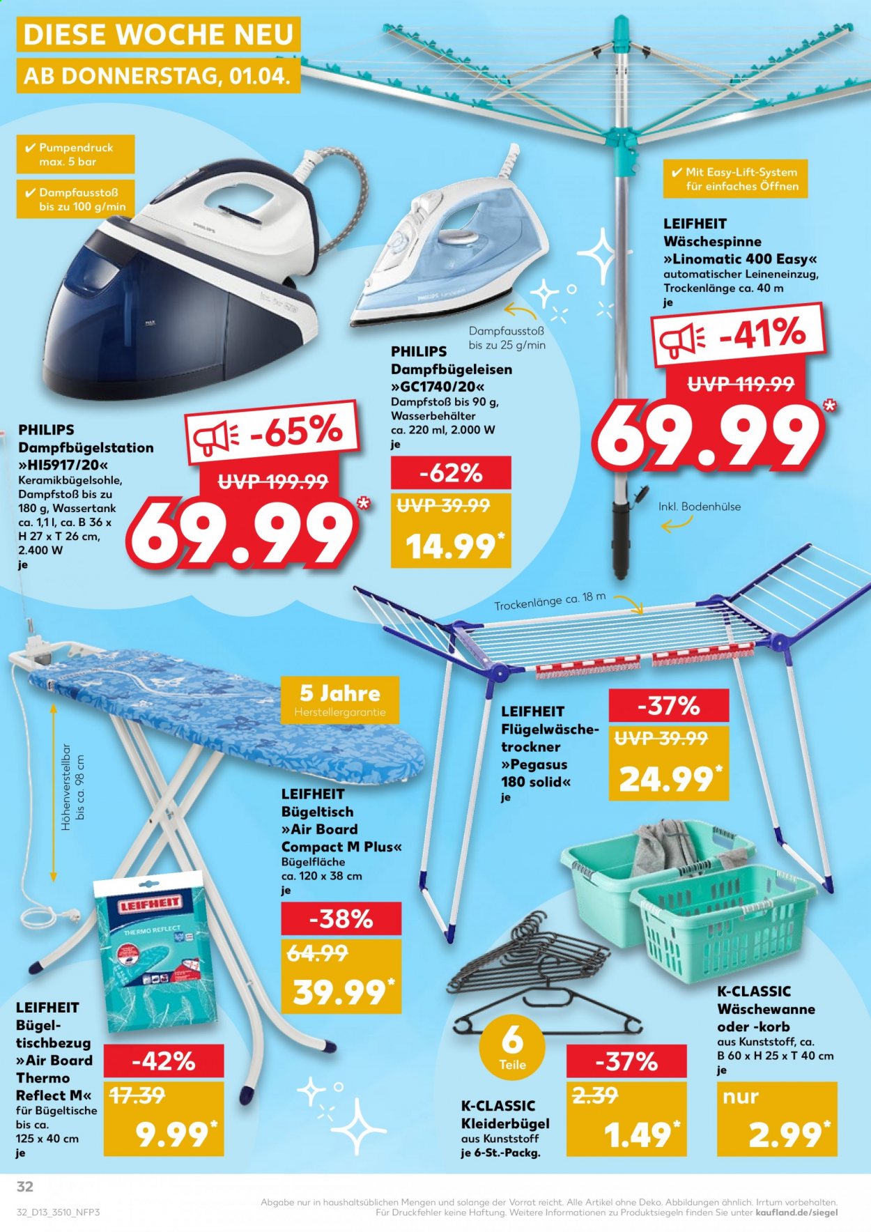 Kaufland Prospekte  - 1.04.2021 - 7.04.2021. Seite 32