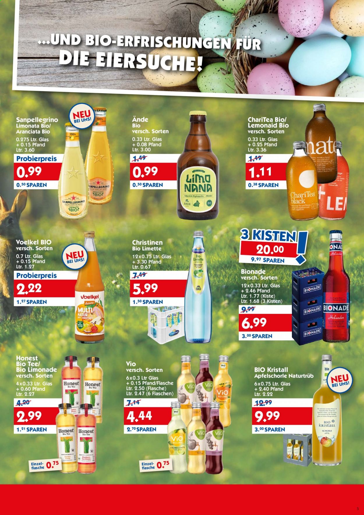 Hol'ab! Getränkemarkt Prospekte  - 29.03.2021 - 3.04.2021. Seite 5