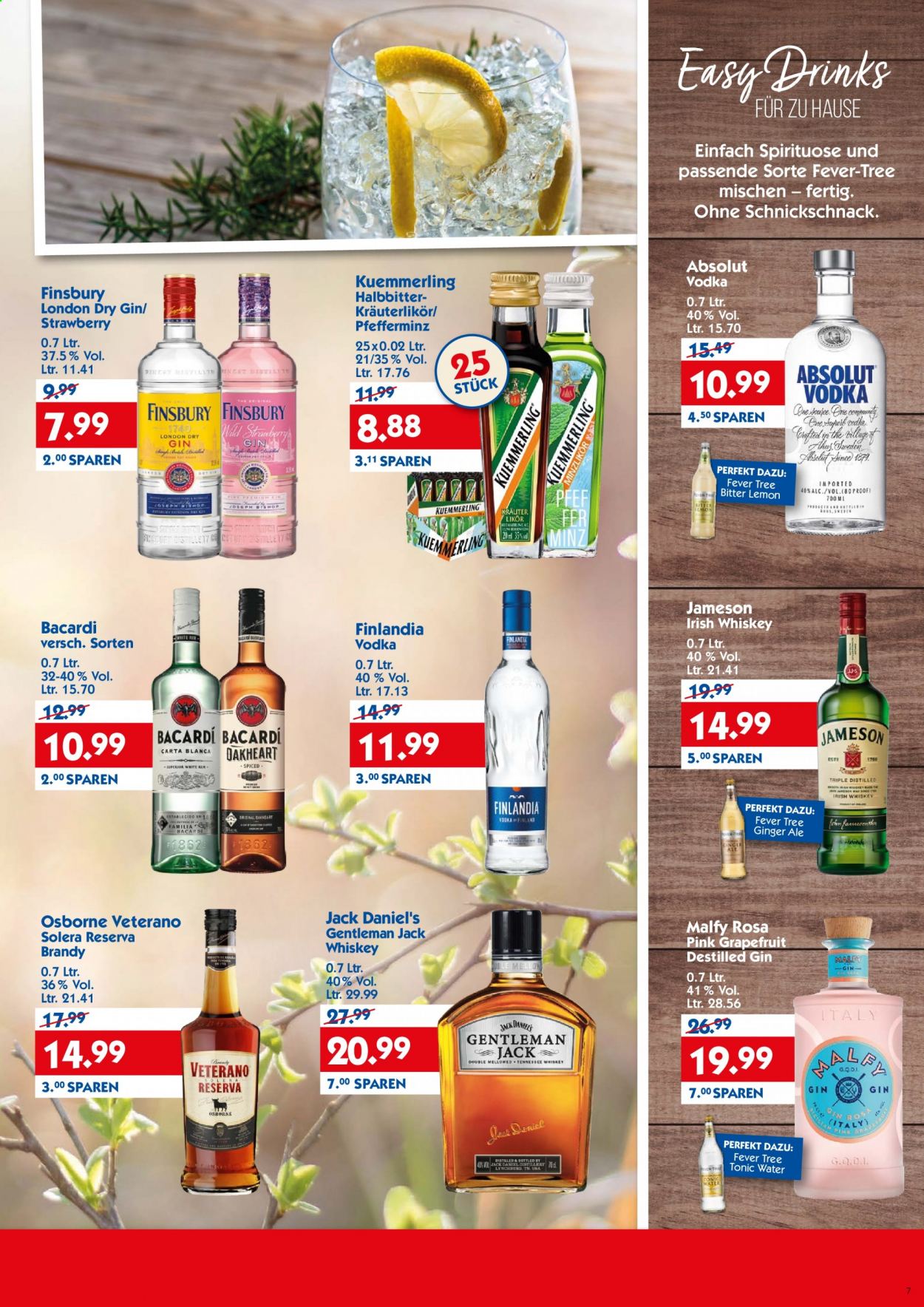 Hol'ab! Getränkemarkt Prospekte  - 29.03.2021 - 3.04.2021. Seite 7