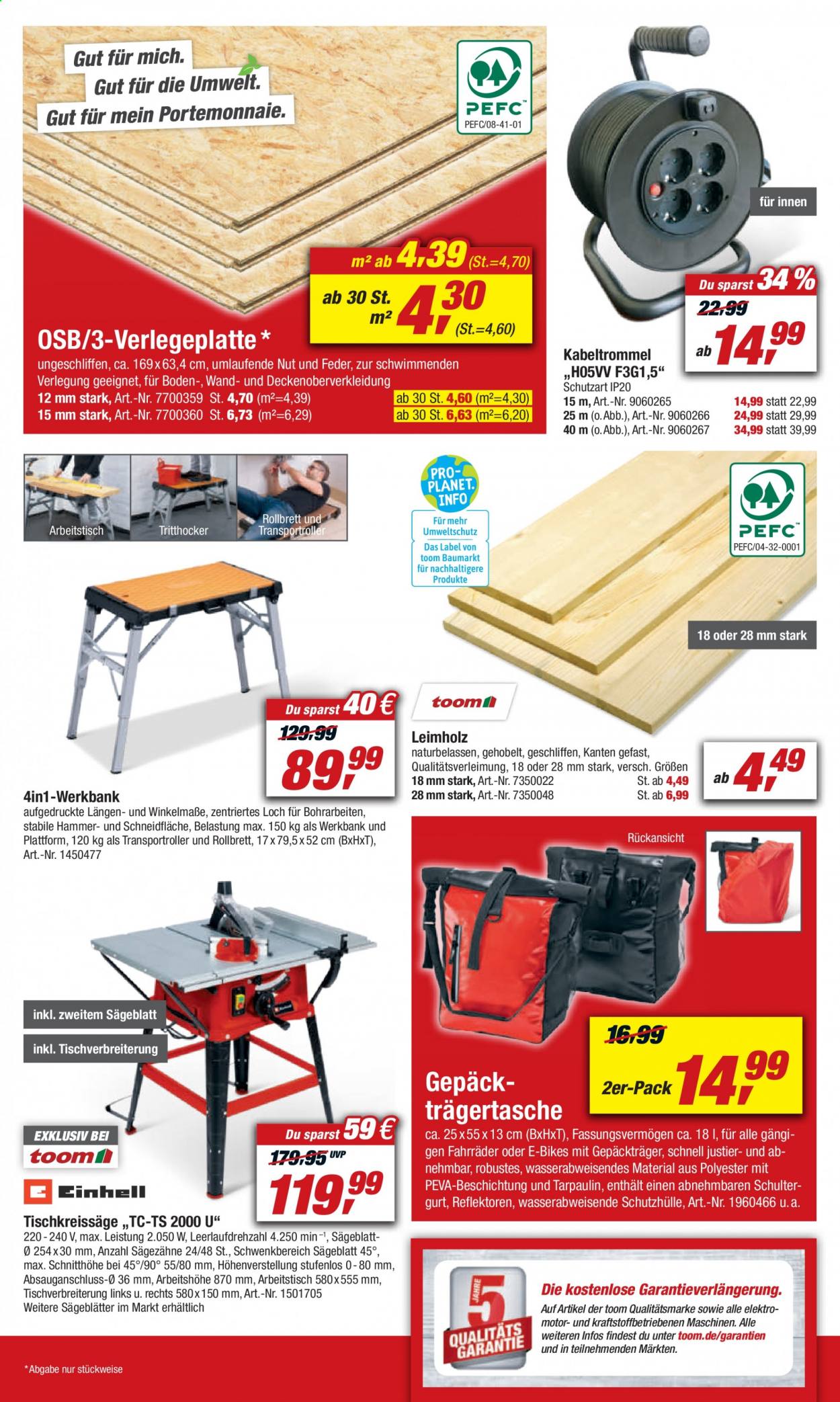 toom Baumarkt Prospekte  - 3.04.2021 - 9.04.2021. Seite 18