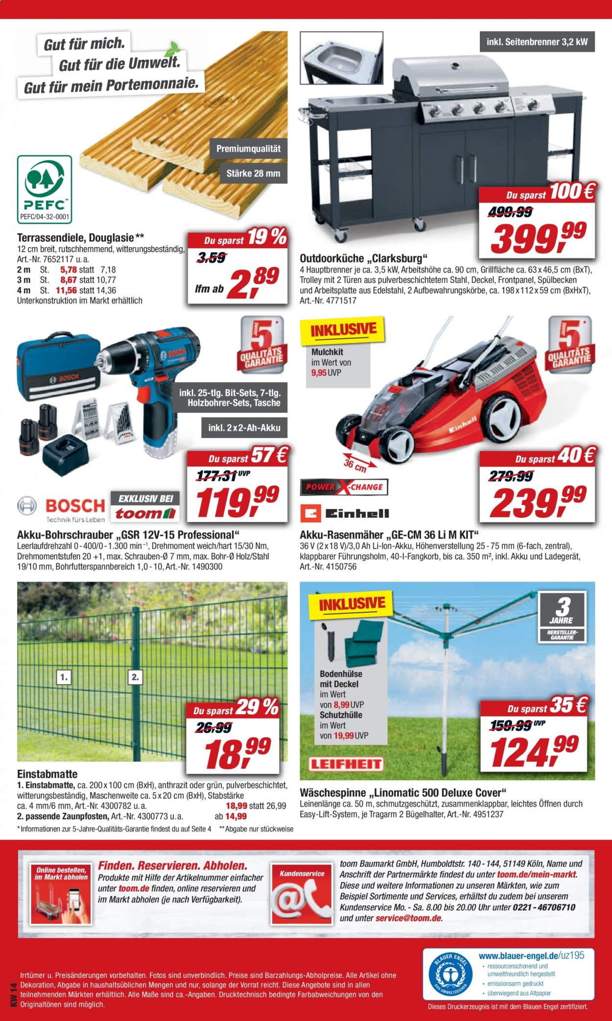 toom Baumarkt Prospekte  - 3.04.2021 - 9.04.2021. Seite 24