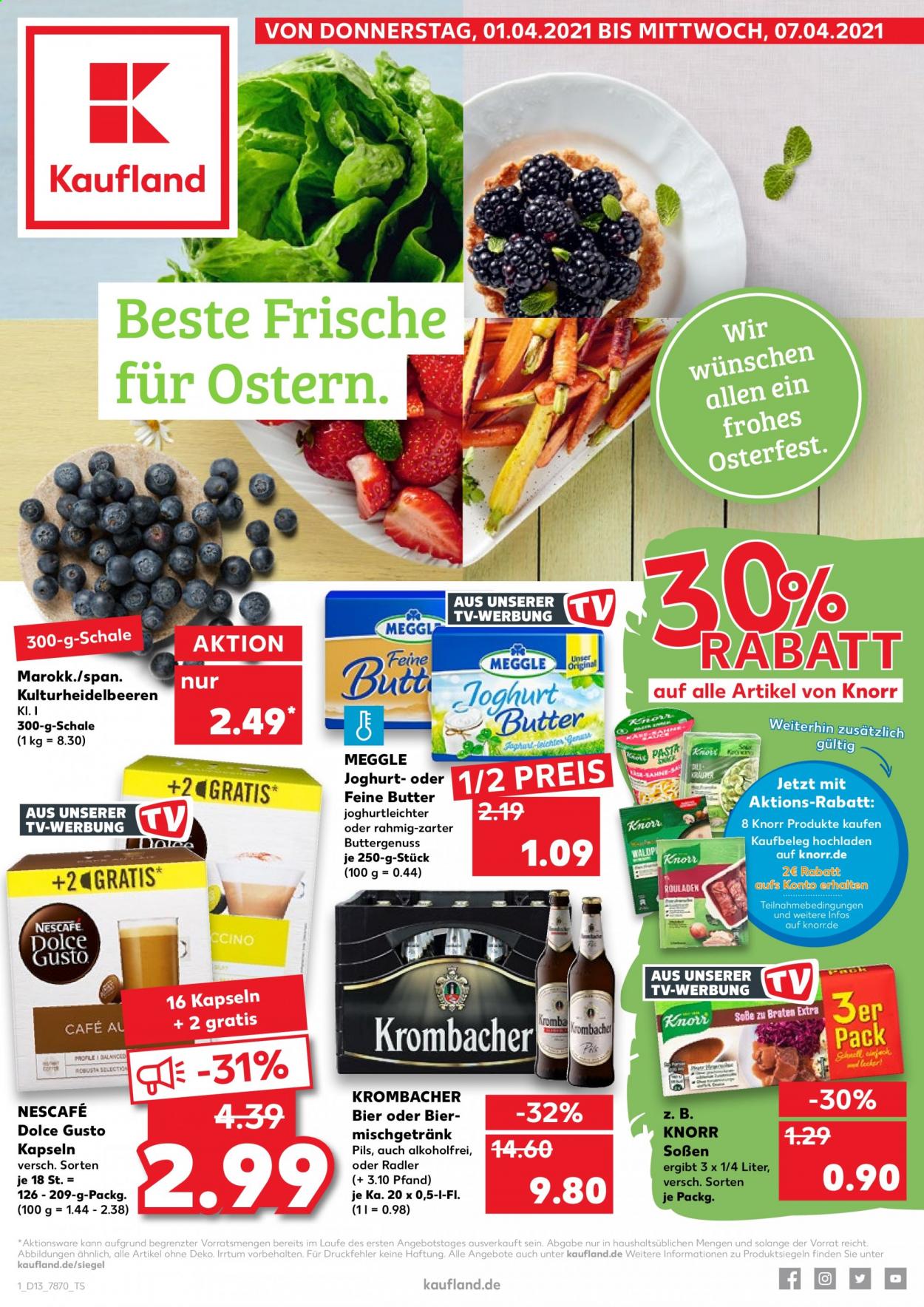 Kaufland Prospekte  - 30.03.2021 - 30.03.2021. Seite 1