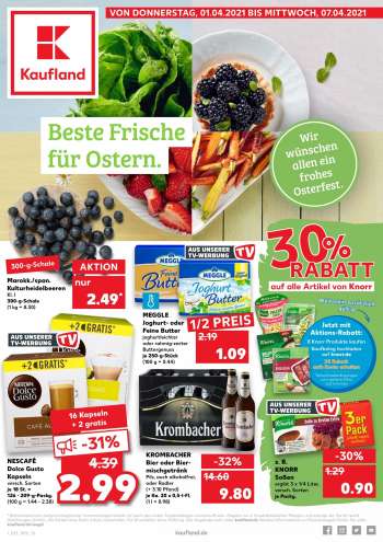 Prospekte Kaufland - 30.3.2021 - 30.3.2021.