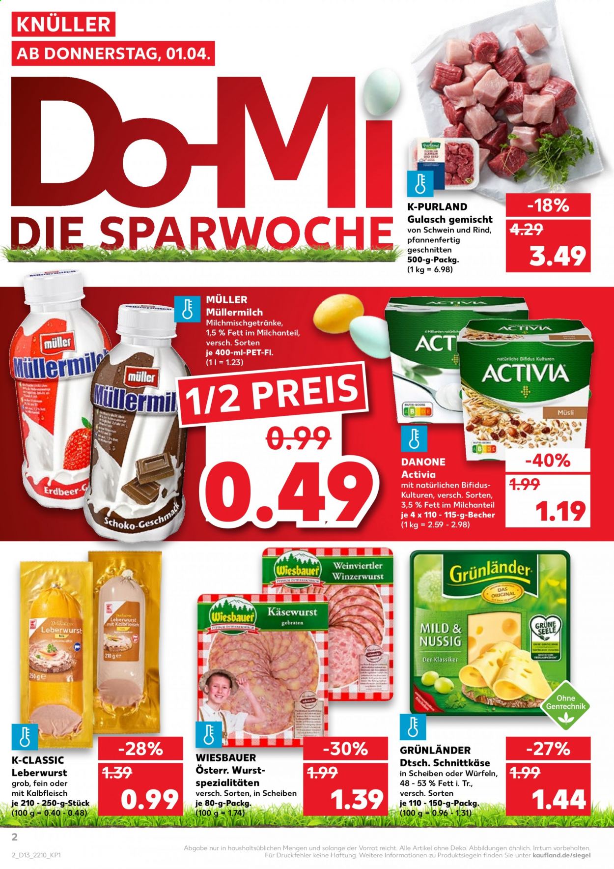 Kaufland Prospekte  - 30.03.2021 - 30.03.2021. Seite 2