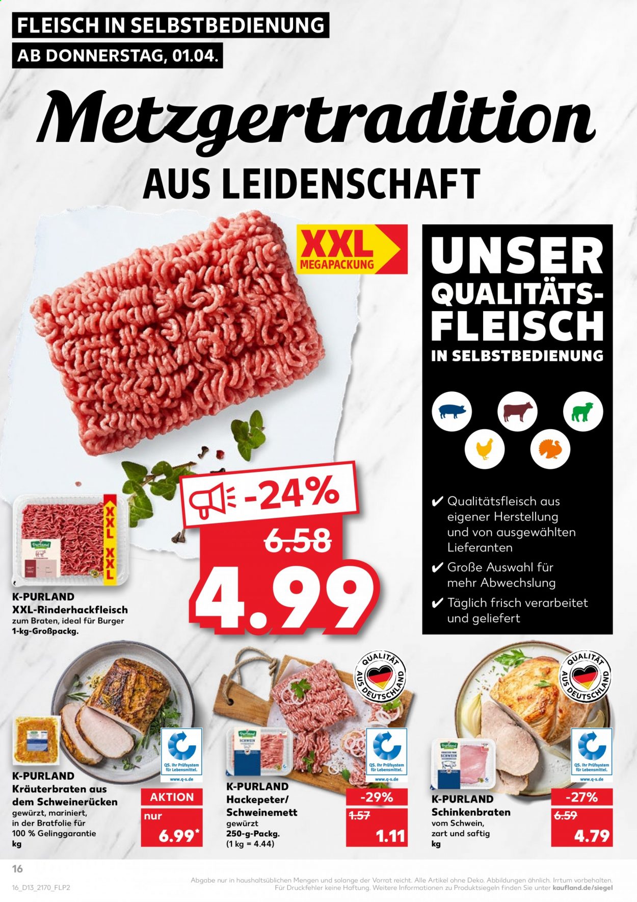 Kaufland Prospekte  - 30.03.2021 - 30.03.2021. Seite 16