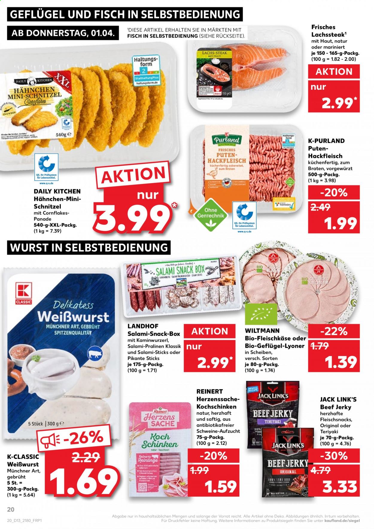 Kaufland Prospekte  - 30.03.2021 - 30.03.2021. Seite 20