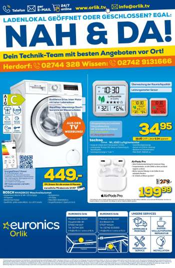 Prospekte Euronics - 31.3.2021 - 6.4.2021.