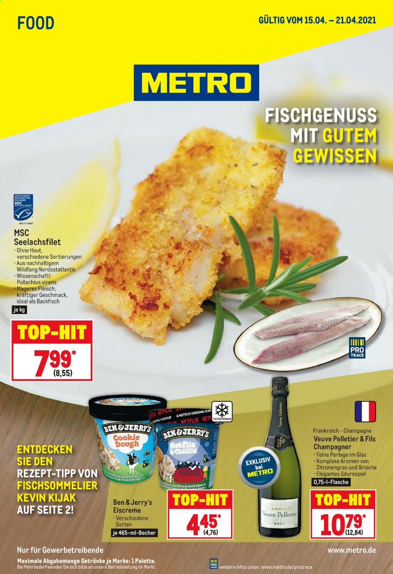Metro Prospekte  - 15.04.2021 - 21.04.2021. Seite 1