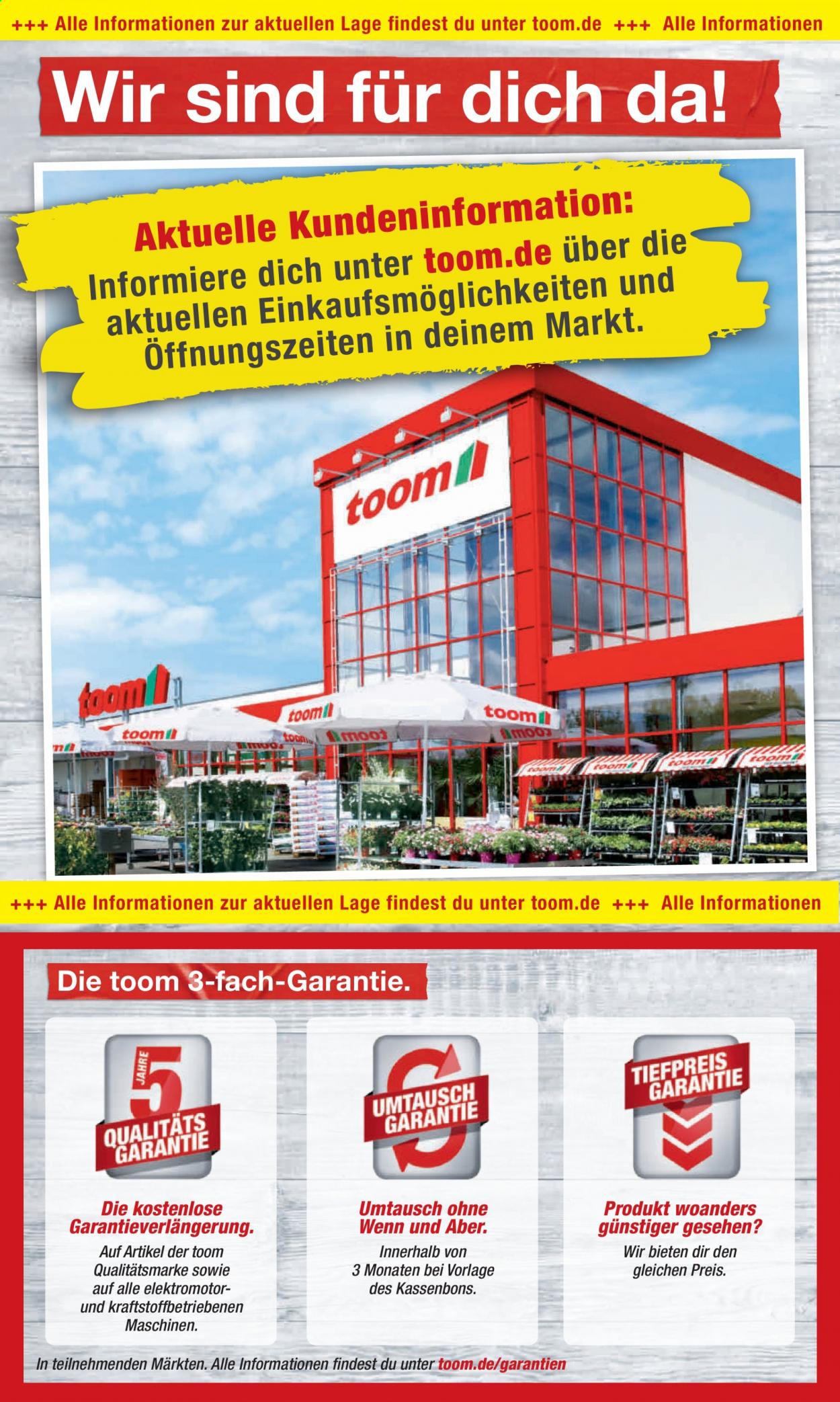 toom Baumarkt Prospekte  - 10.04.2021 - 16.04.2021. Seite 2