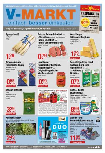 Prospekte V-Markt - 8.4.2021 - 14.4.2021.