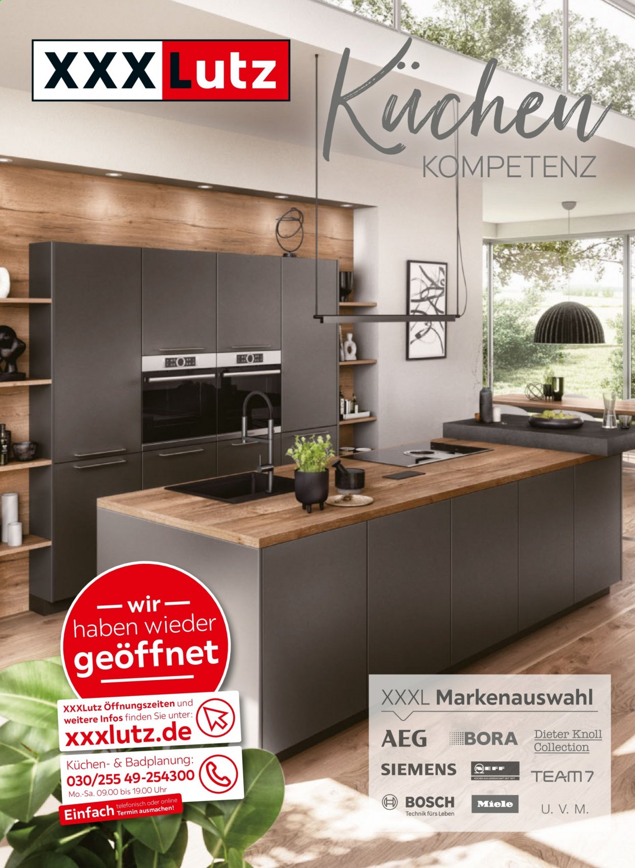 thumbnail - Prospekte XXXLutz - 1.04.2021 - 14.04.2021 - Produkte in Aktion - Küchen, Bosch. Seite 1.