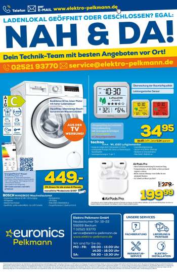 Prospekte Euronics - 4.4.2021 - 10.4.2021.