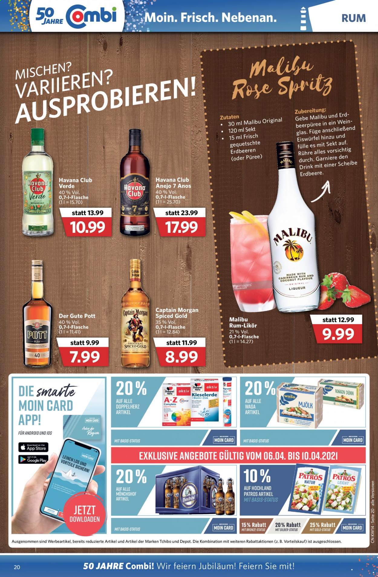 Combi Prospekte  - 6.04.2021 - 10.04.2021. Seite 20