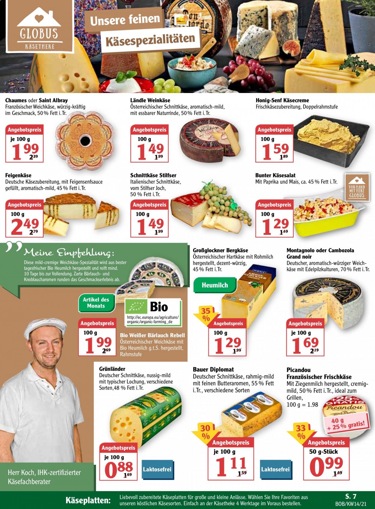 Globus Prospekte  - 6.04.2021 - 10.04.2021. Seite 7