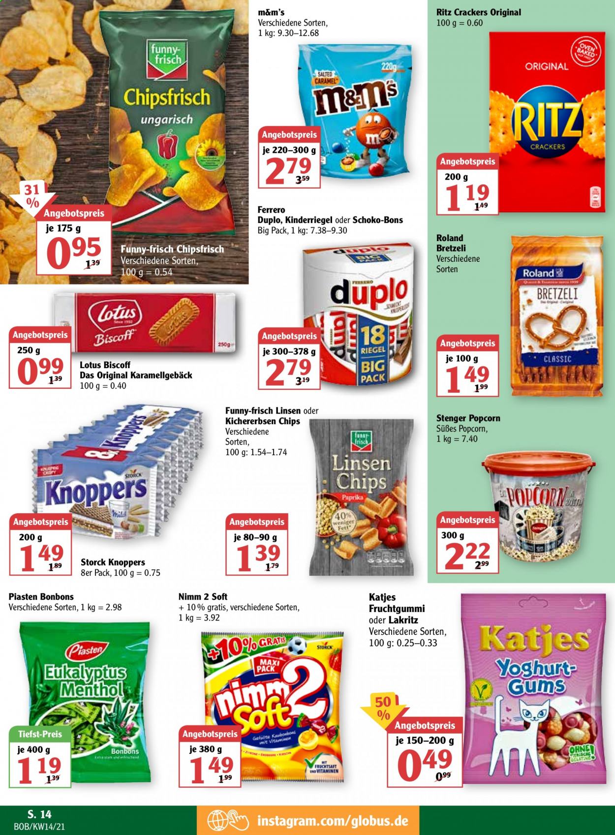Globus Prospekte  - 6.04.2021 - 10.04.2021. Seite 14