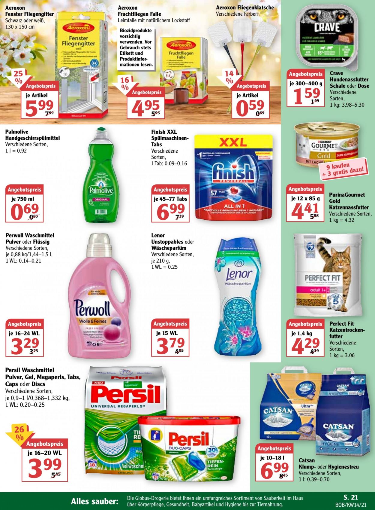 Globus Prospekte  - 6.04.2021 - 10.04.2021. Seite 21