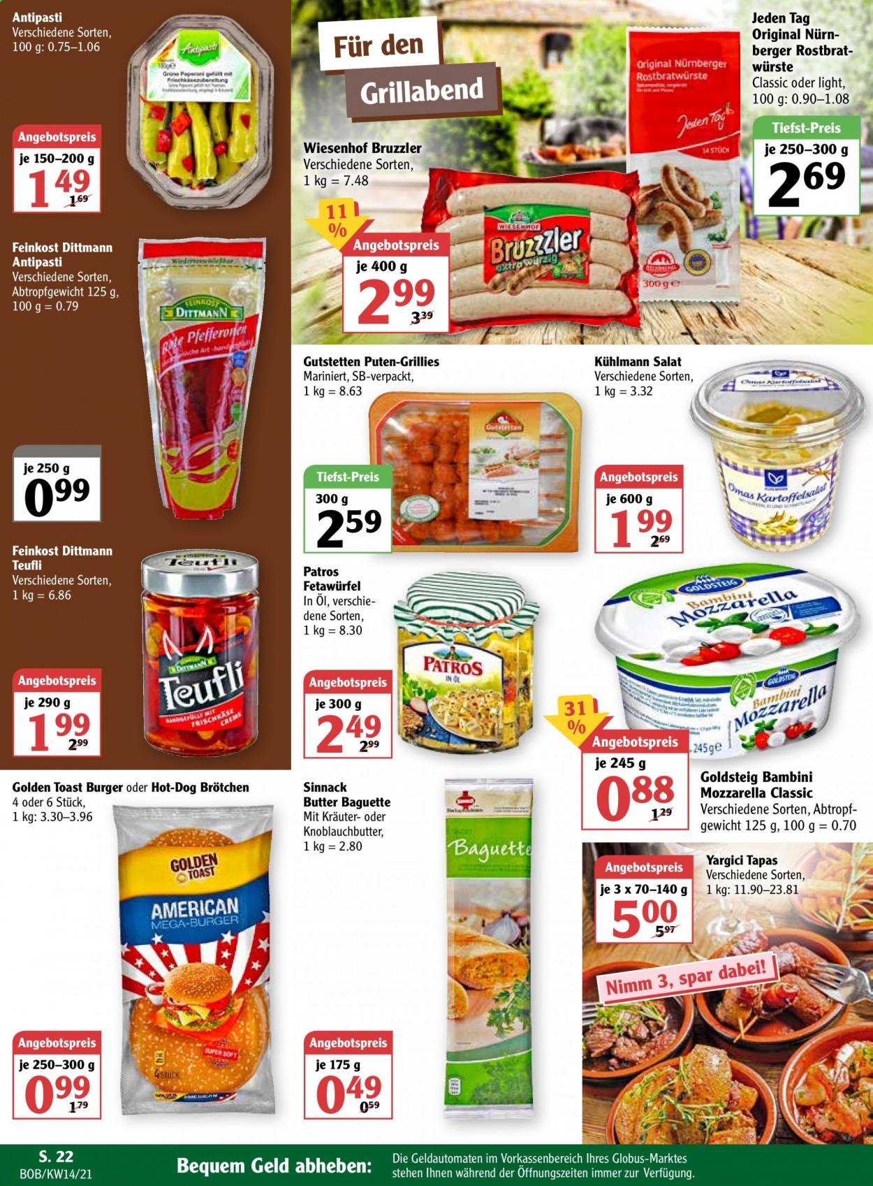 Globus Prospekte  - 6.04.2021 - 10.04.2021. Seite 22