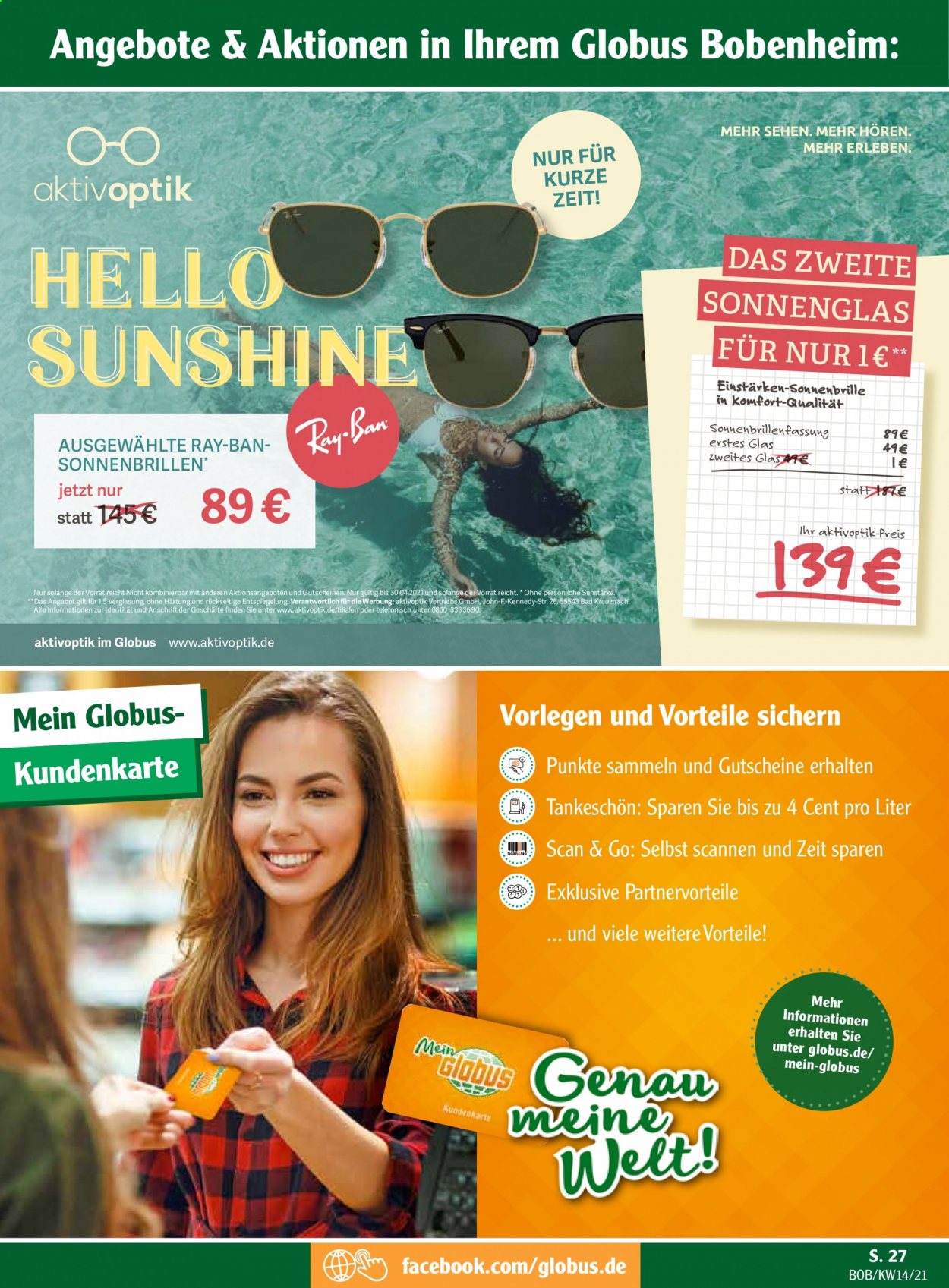 Globus Prospekte  - 6.04.2021 - 10.04.2021. Seite 27
