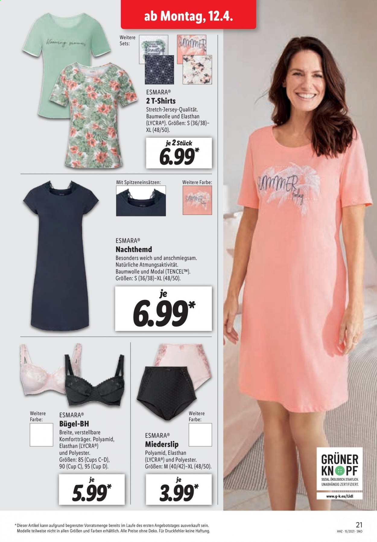 Lidl Prospekte  - 12.04.2021 - 17.04.2021. Seite 21