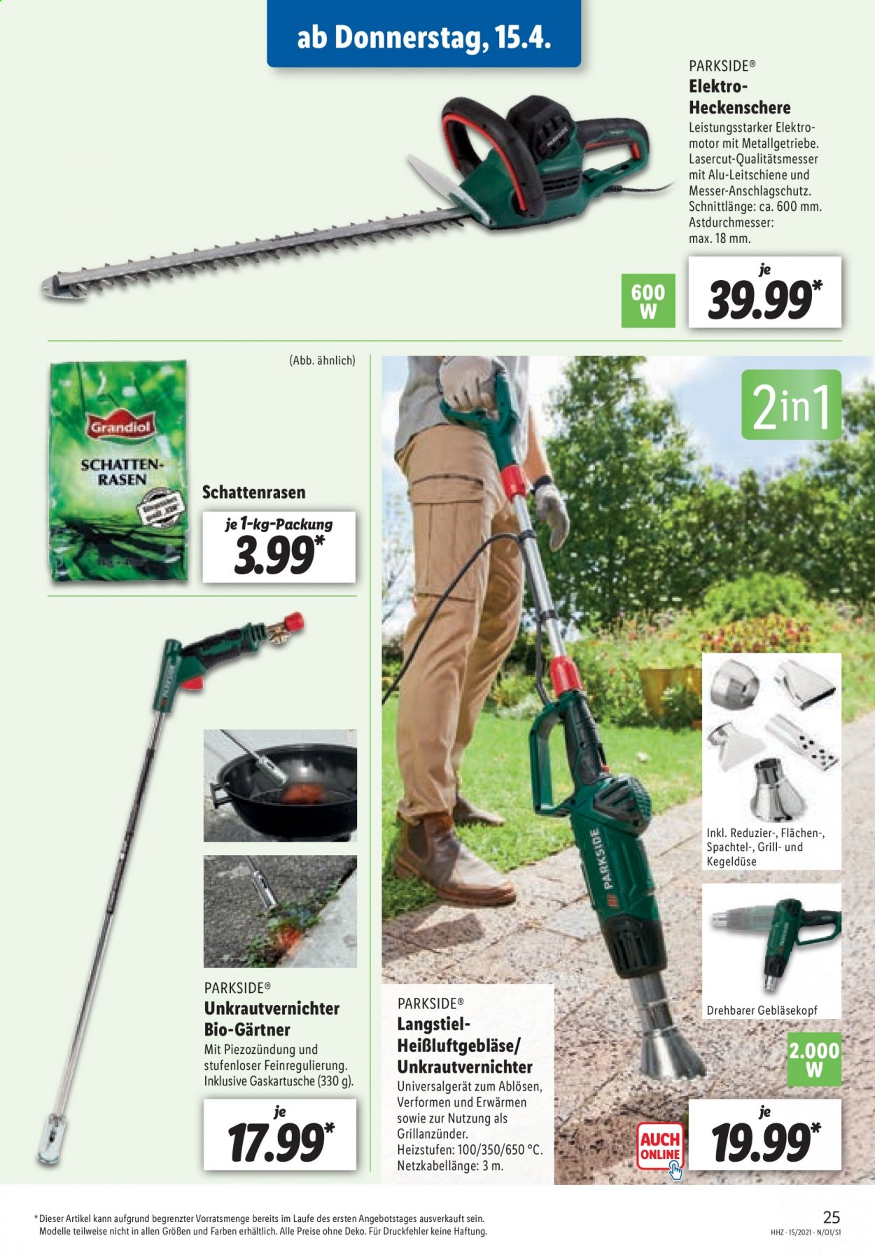 Lidl Prospekte  - 12.04.2021 - 17.04.2021. Seite 25