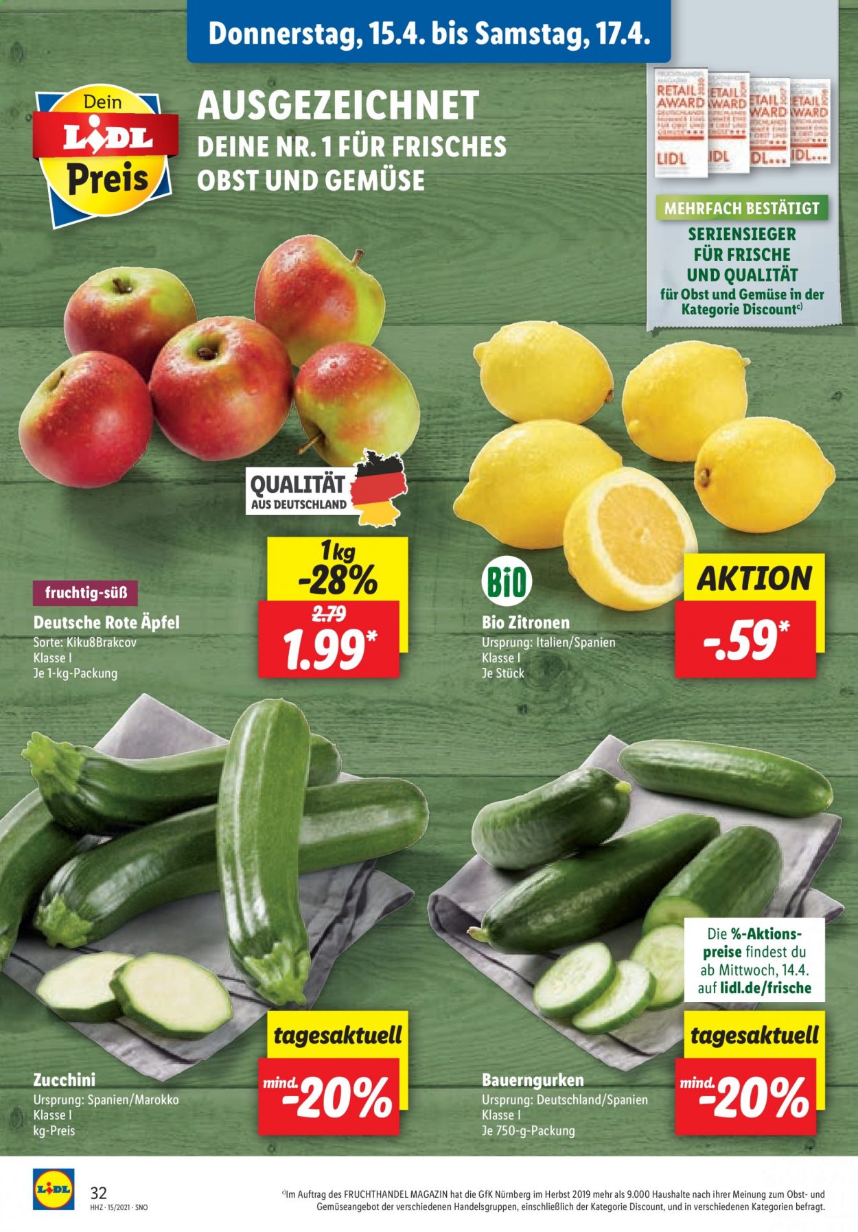 Lidl Prospekte  - 12.04.2021 - 17.04.2021. Seite 32
