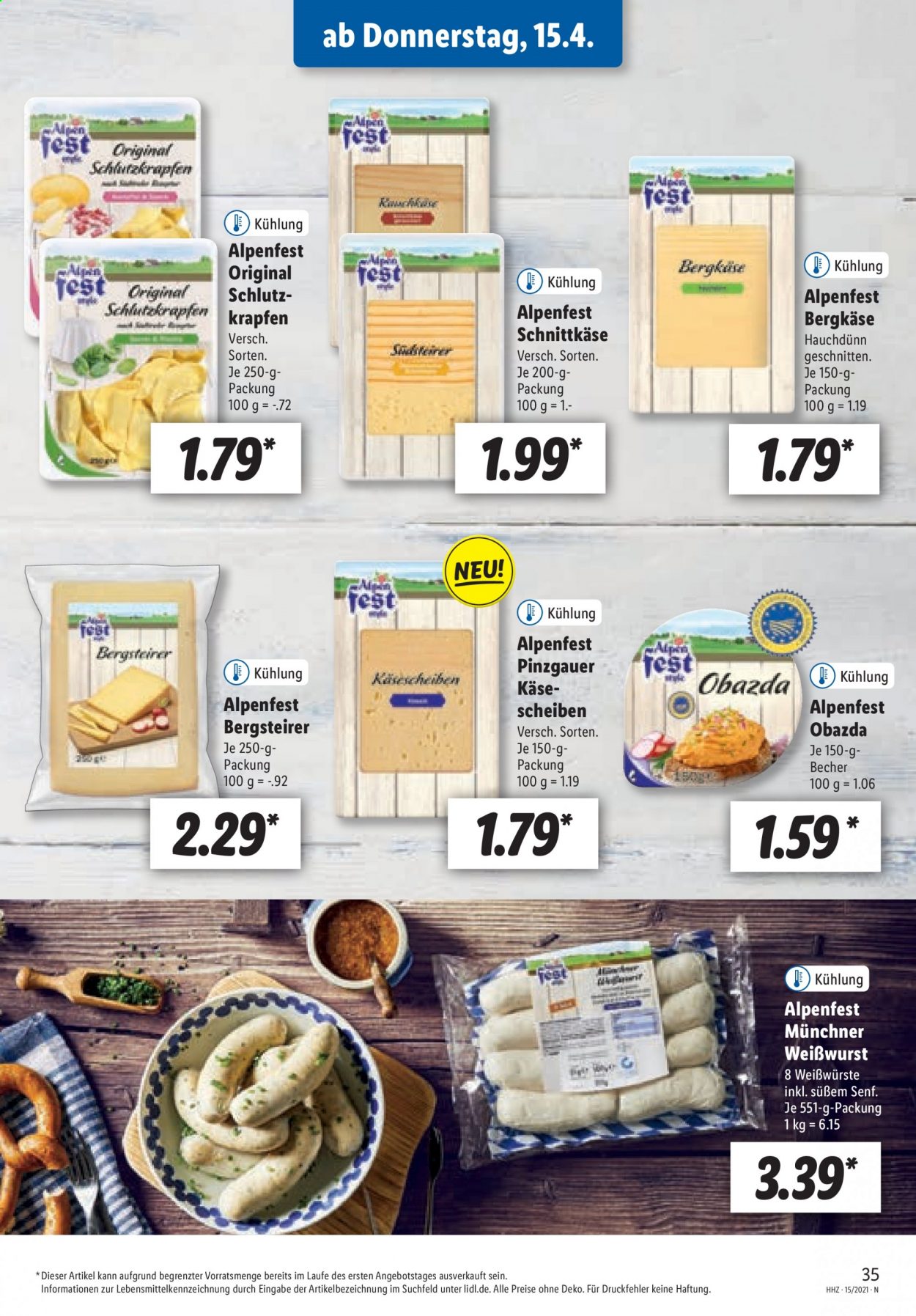 Lidl Prospekte  - 12.04.2021 - 17.04.2021. Seite 35