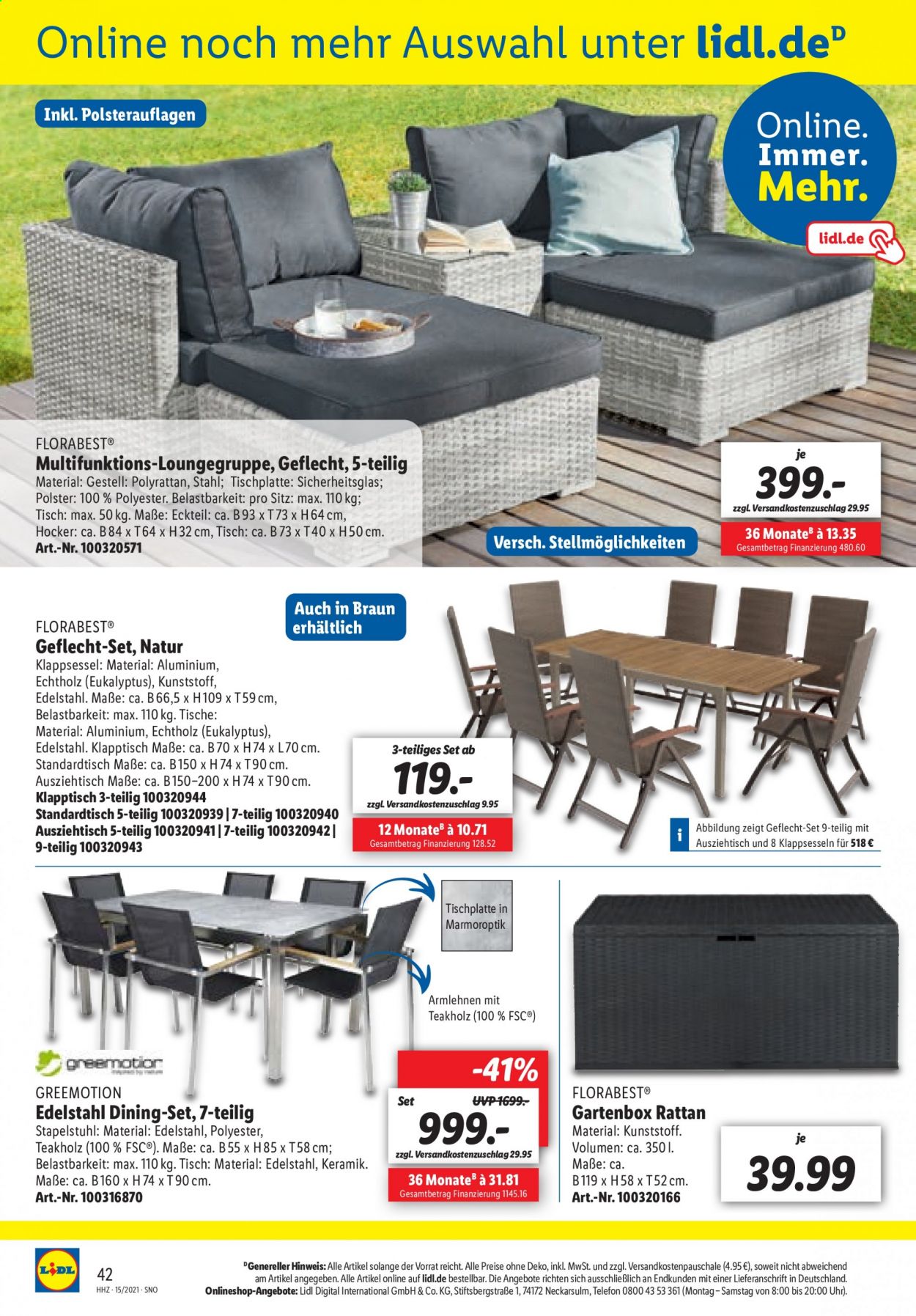 Lidl Prospekte  - 12.04.2021 - 17.04.2021. Seite 42