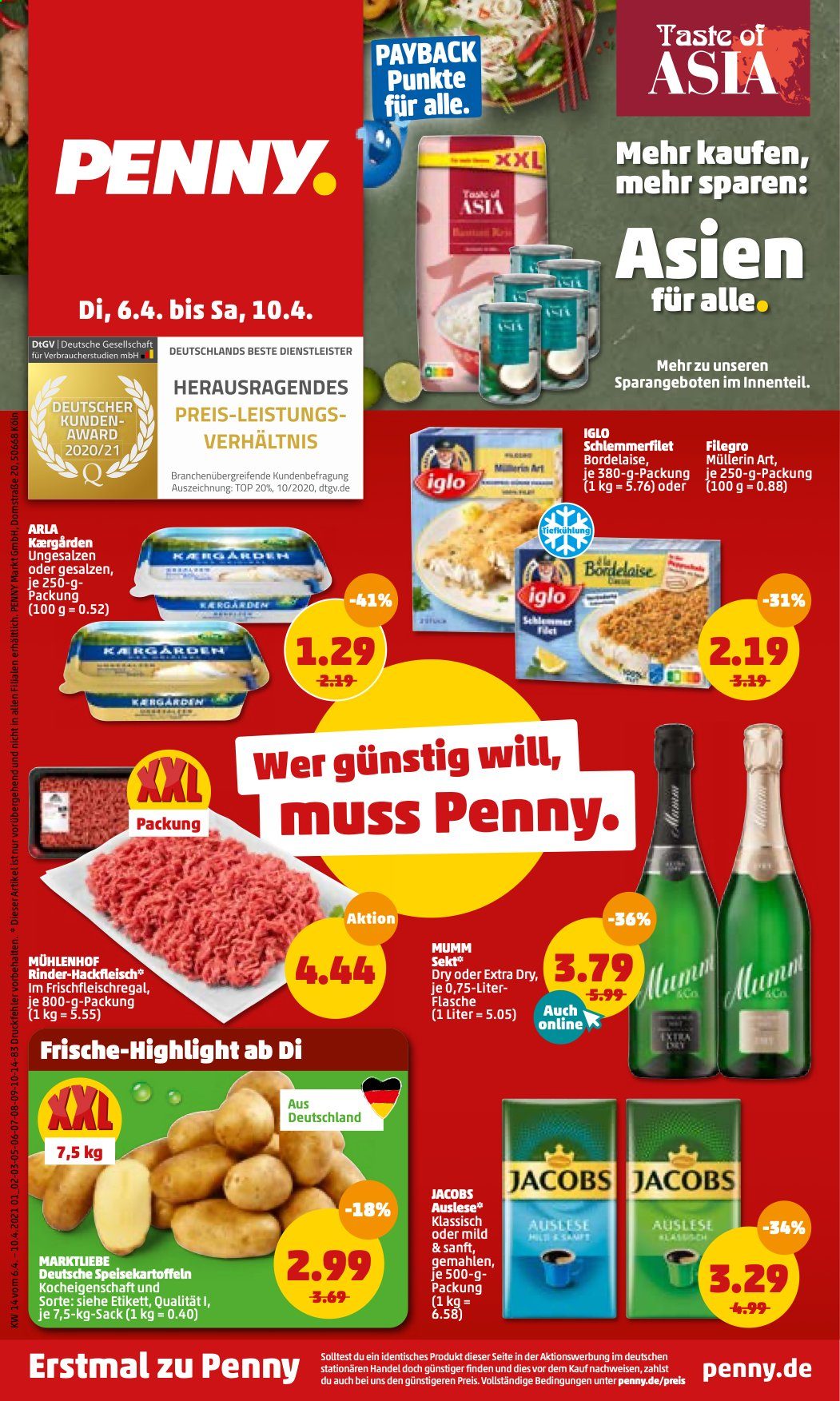Penny Prospekte  - 6.04.2021 - 10.04.2021. Seite 1