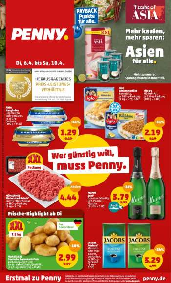 Prospekte Penny - 6.4.2021 - 10.4.2021.