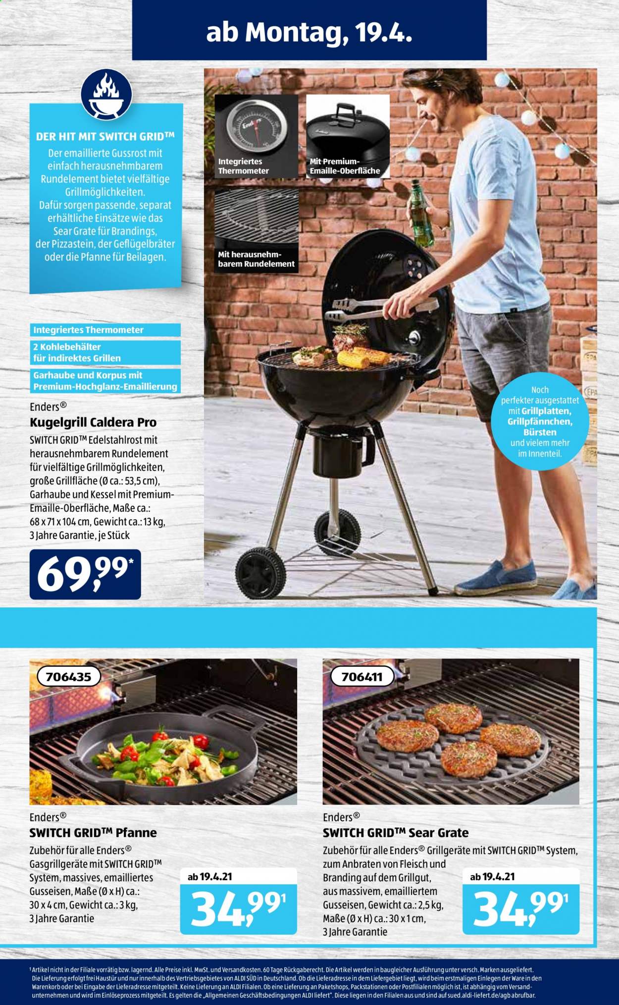 ALDI SÜD Prospekte  - 19.04.2021 - 24.04.2021. Seite 3