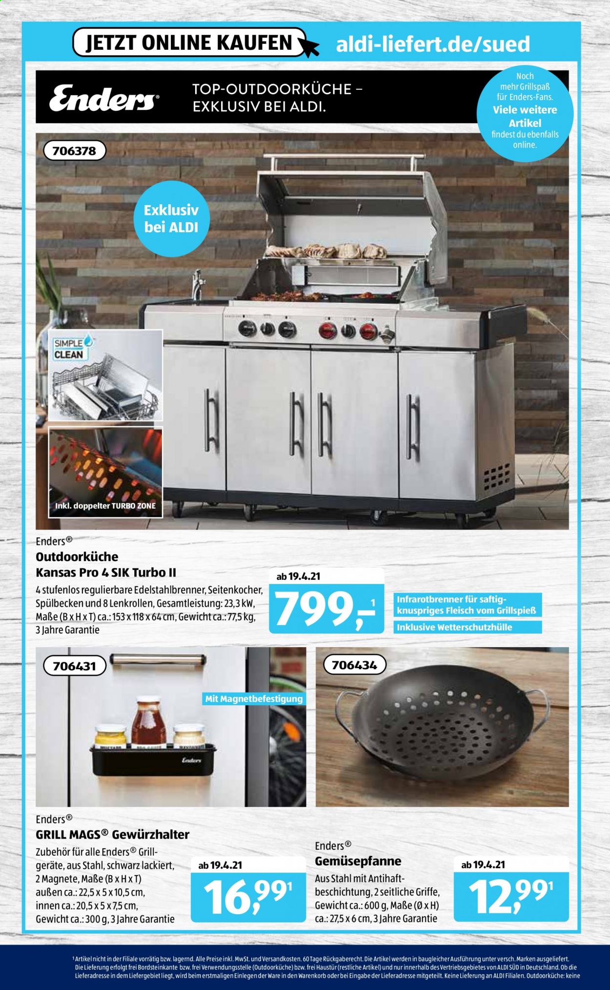 ALDI SÜD Prospekte  - 19.04.2021 - 24.04.2021. Seite 4