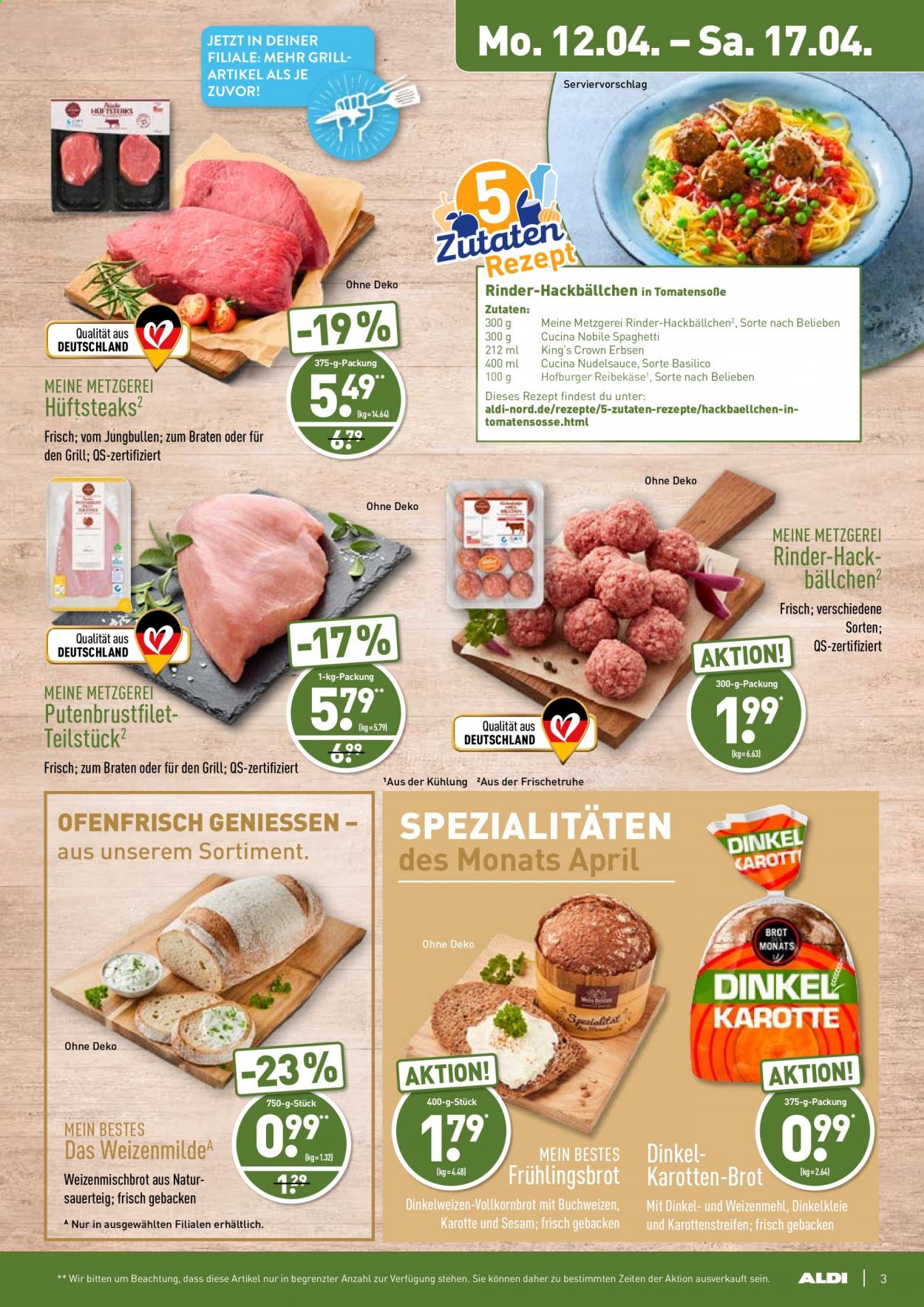 ALDI Nord Prospekte  - 12.04.2021 - 17.04.2021. Seite 3
